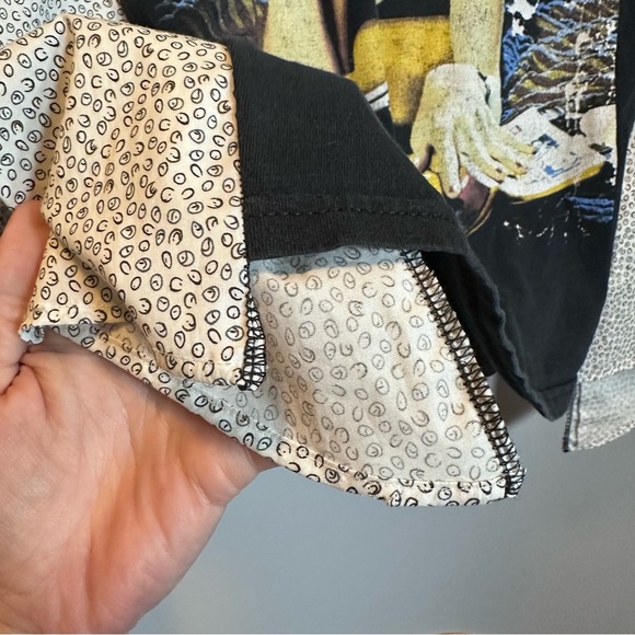 Pulp fiction shirt top up cycle blouse sides raw hem movie - Picture 7 of 7